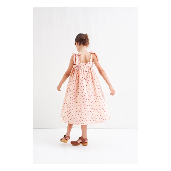 Tocoto Vintage Robe à Bretelles Cœur | Rose pâle