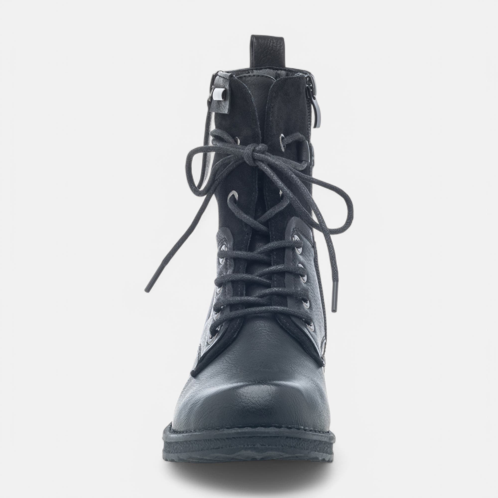 Bottines à lacets Femme noir