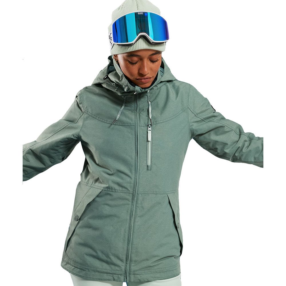 Roxy Presence Parka Schneejacke Damen dark forest