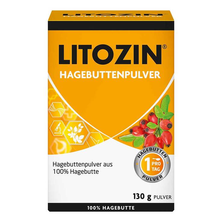 Litozin Hagebuttenpulver, 130 g