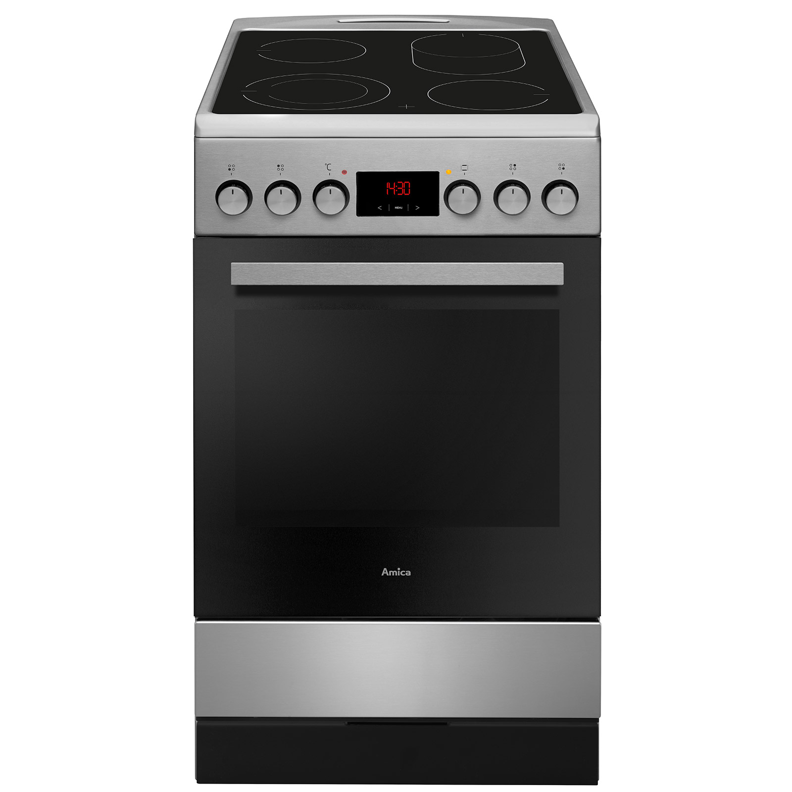 AMICA Standherd Elektro SHC 903 001 E - Edelstahl - A