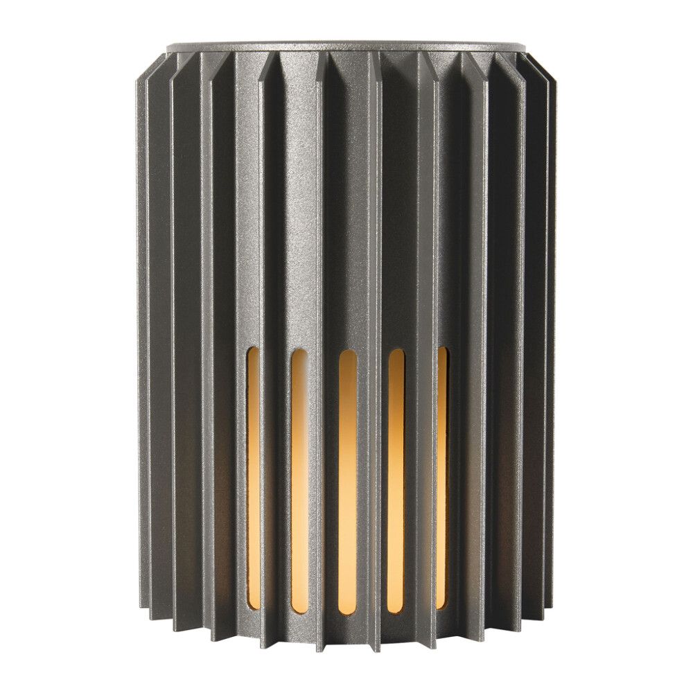 VEGGLAMPE NORDLUX ALUDRA SEASIDE ANTRASITT ALU IP54
