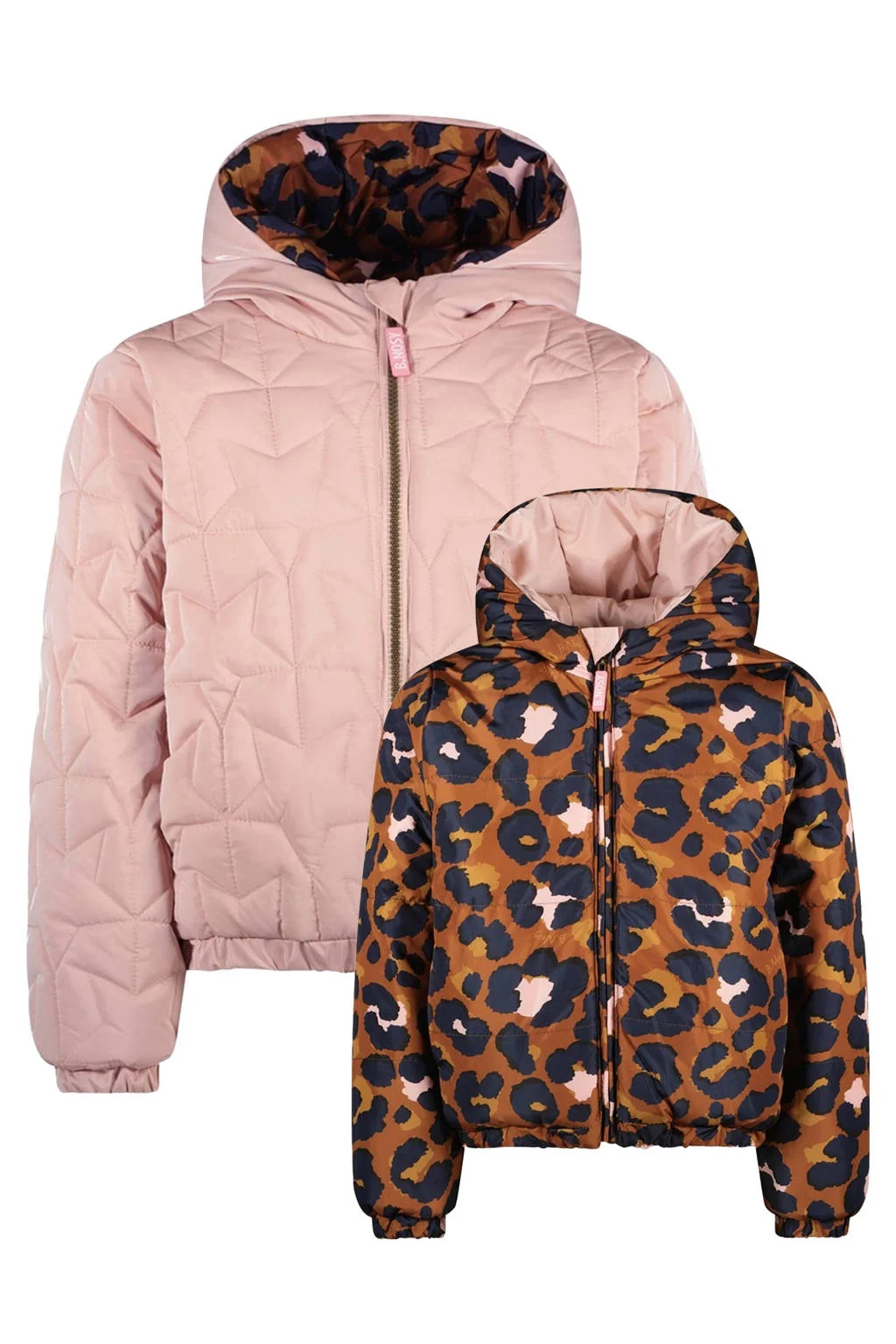 B.Nosy reversible jas winter roze