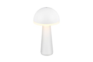 RL Akku LED Tischlampe FUNGO weiß