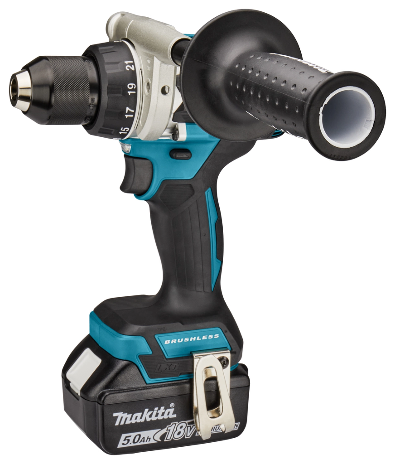Makita DDF486RTJ LXT 18V Li-Ion accu boor-/schroefmachine set (2x 5,0Ah) in Mbox - 12Nm - koolborstelloos