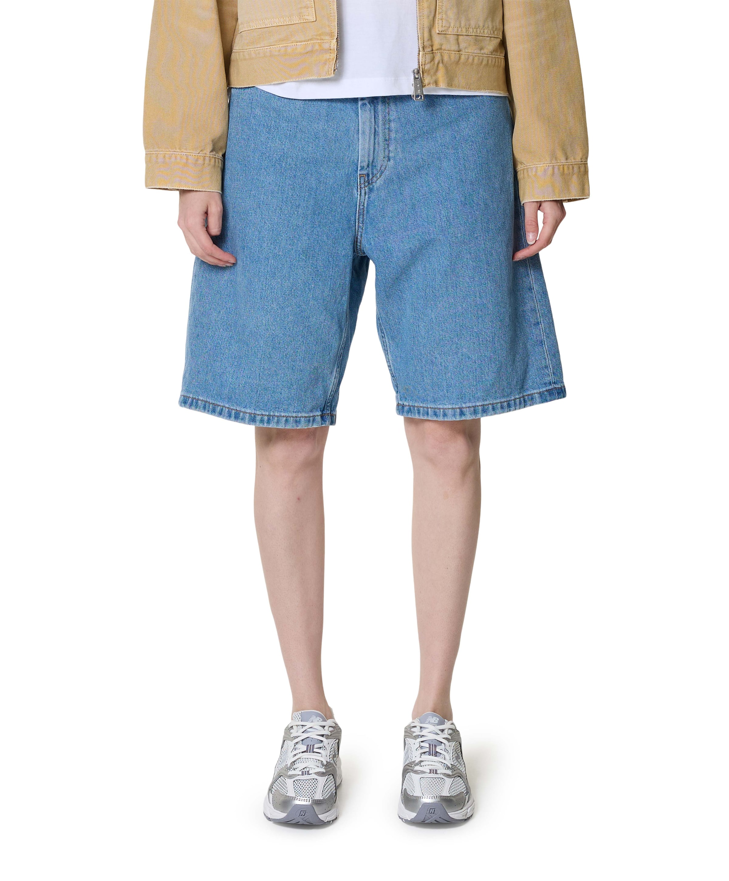 Carhartt WIP W Brandon dames korte broek blauw