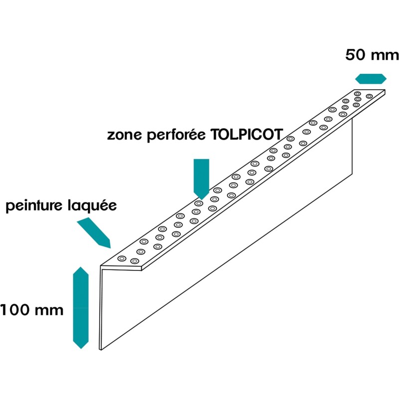 Contremarche Exterieure Acier