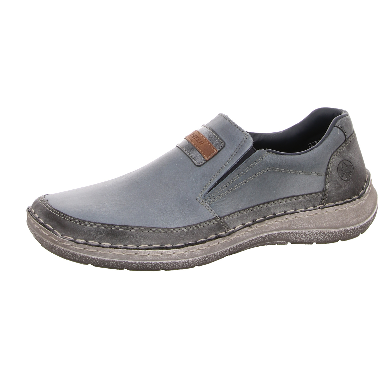 Rieker Slipper blau