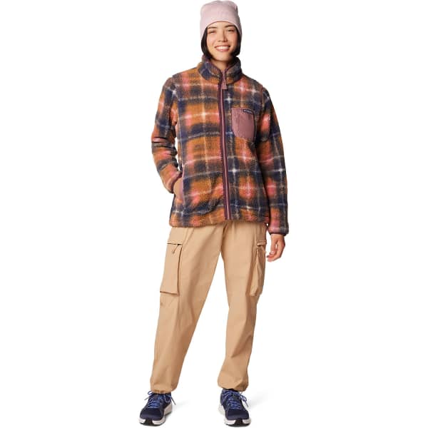 Veste polaire COLUMBIA WEST BEND PRINT FULL ZIP II W FIG OMBLUR