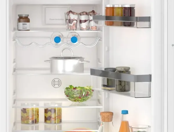 Bosch Serie | 4 KIL82VFE0 - Køleskab med fryseenhed - til indbygning - niche - bredde: 56 cm - dybde: 55 cm - højde: 177.5 cm - 280 liter - Klasse E