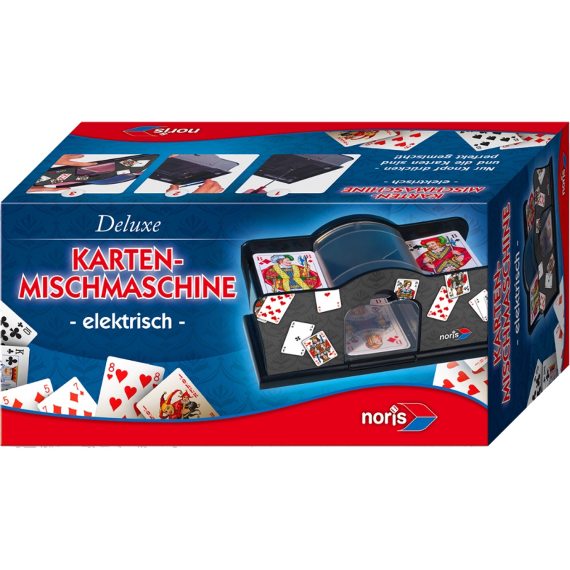 Noris Mischmaschine Karten-Mischmaschine elektrisch
