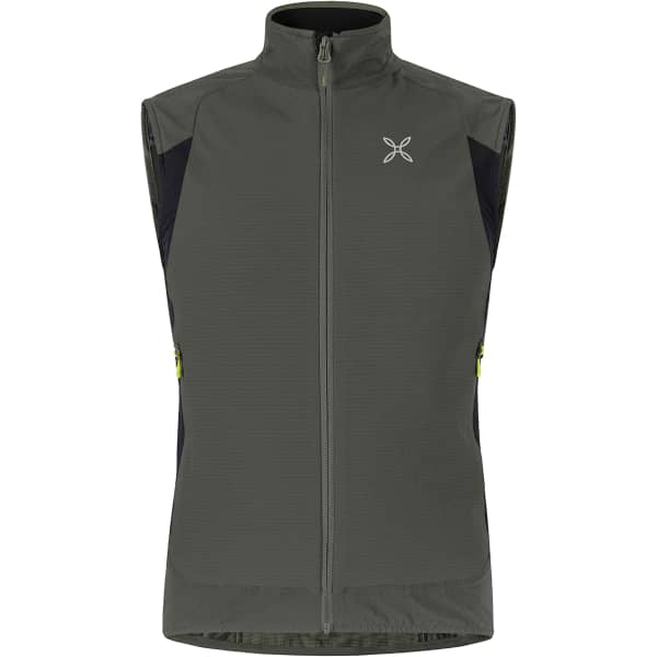 Veste softshell MONTURA PREMIUM WIND VEST GREEN SALVIA/GREEN LIME