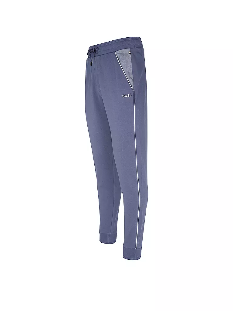 BOSS Loungewear Jogginghose blau