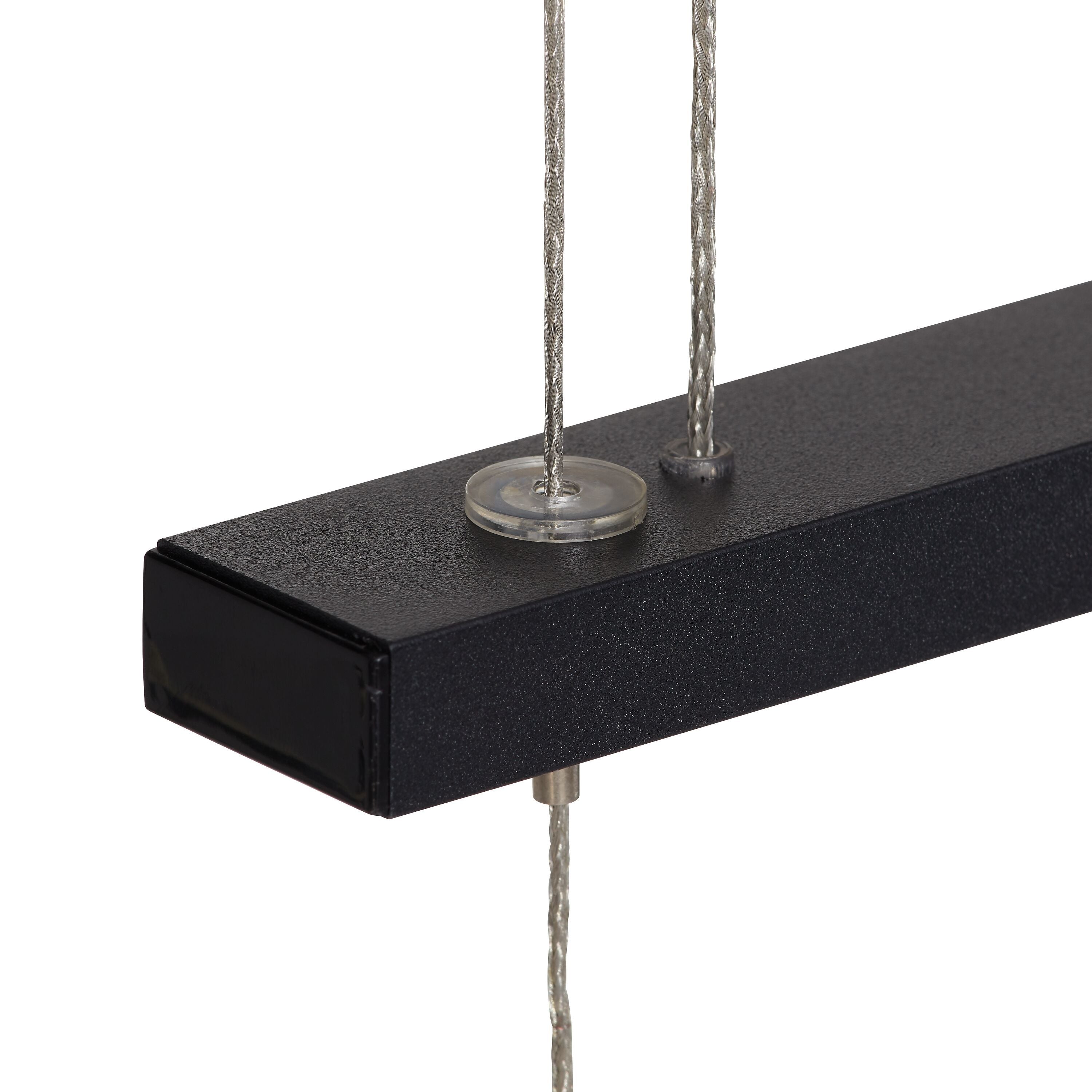 LACAL Hängeleuchte - Schwarz / B: 100.0 cm x T: 8.0 cm x H: 160.0 cm