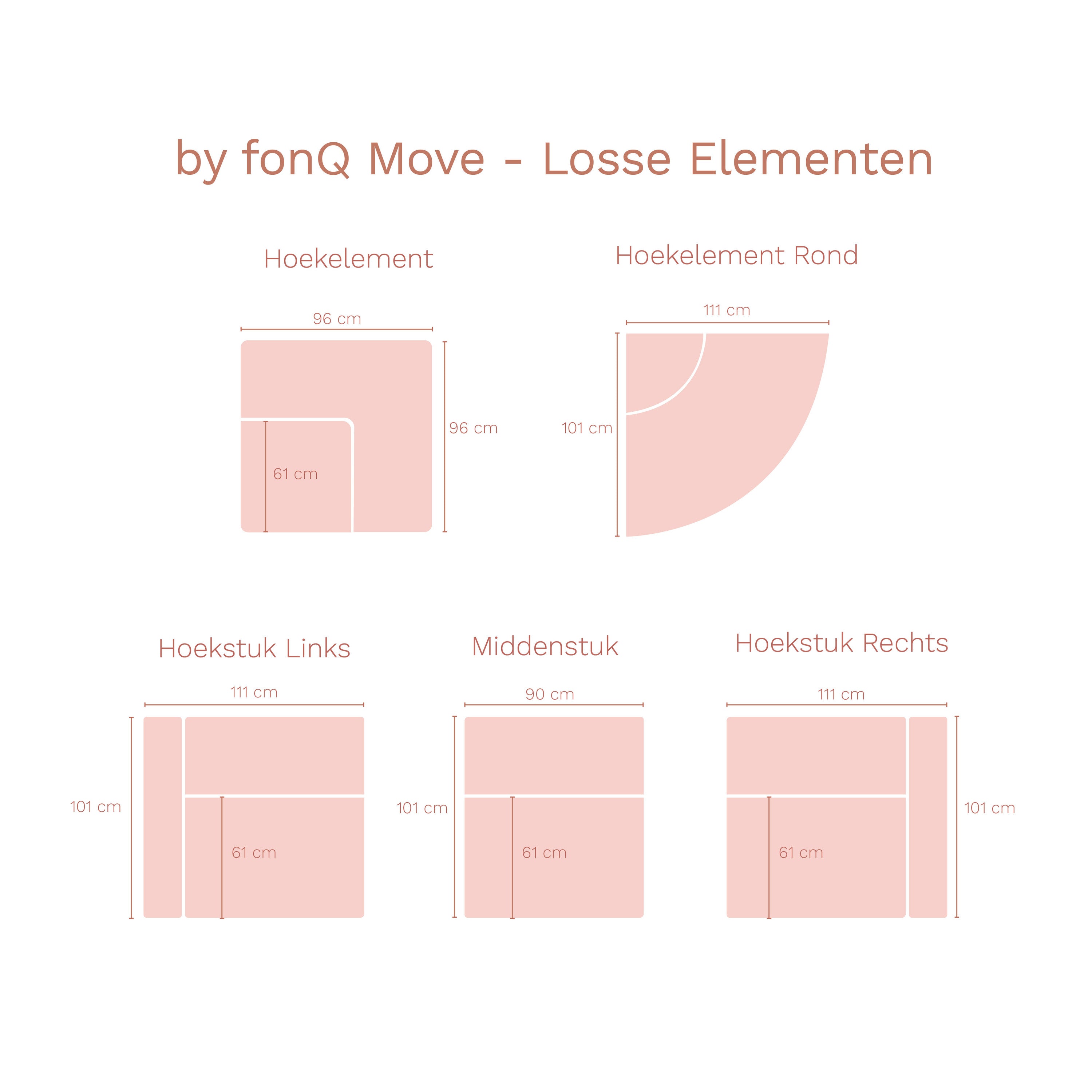 by fonQ Move Bank Element - Hoek Links - Zand