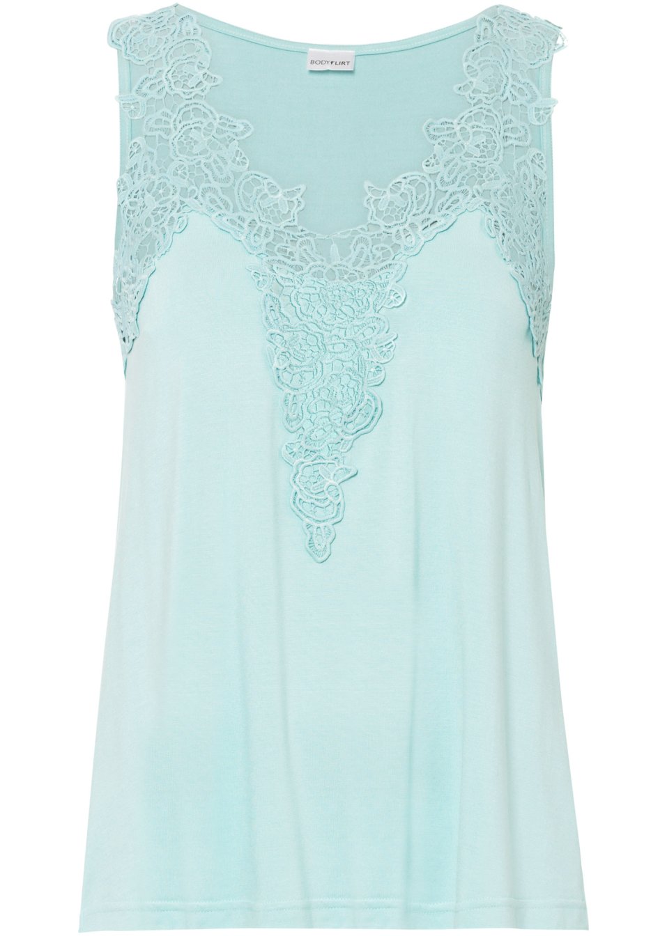 Top à dentelle en viscose