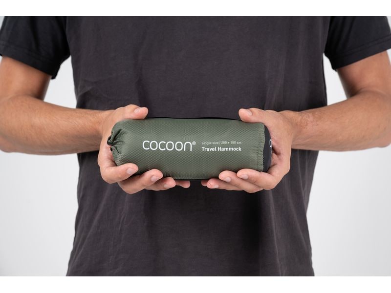 cocoon Travel Hammock Single Size Set, Olivgrün Hängematten-Set