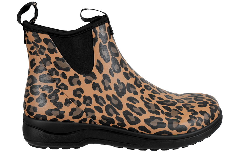 GREEN COMFORT RAIN RUBBERBOOT PLAIN LEOPARD