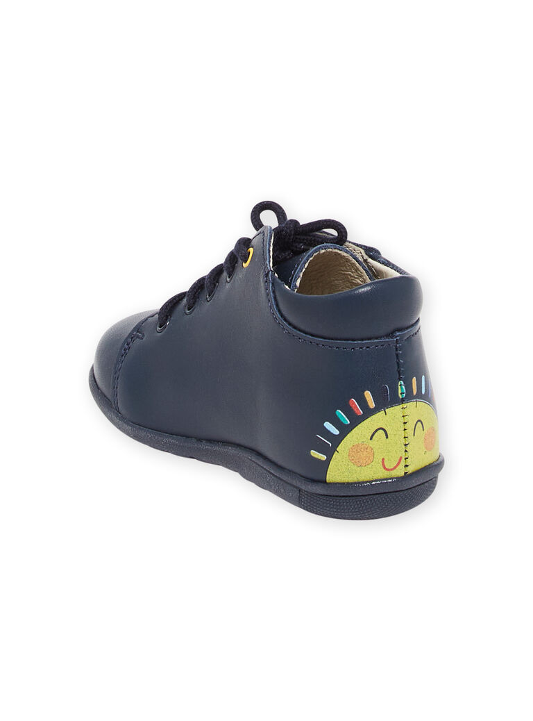 Botillons bleu marine bébé garçon