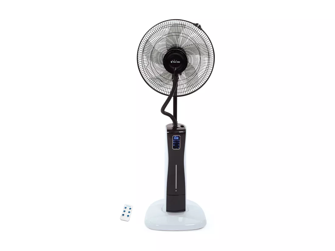Ventilateur brumisateur à 3 vitesses avec télécommande