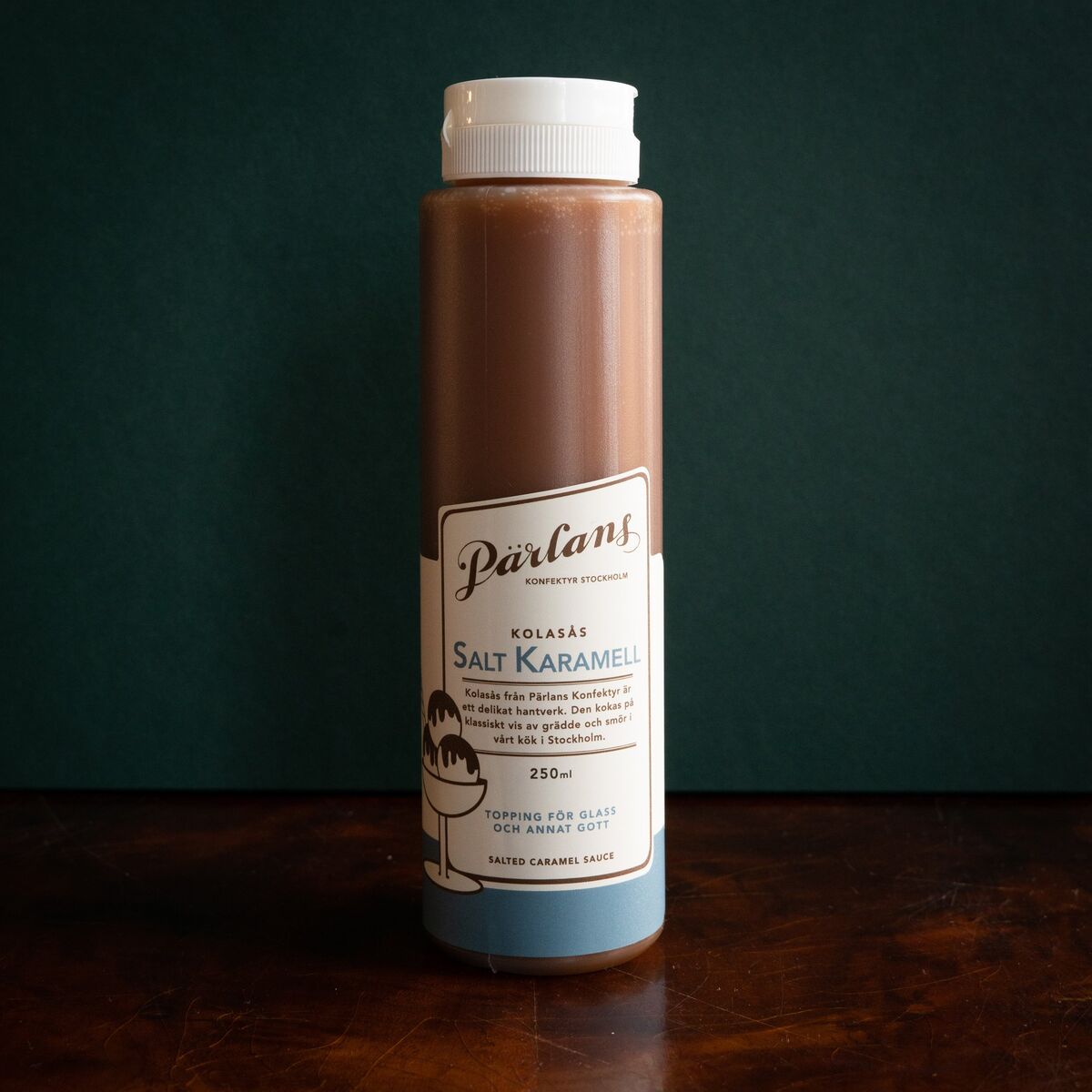 Squeeze Karamellsaus 250 ml, salt Karamell