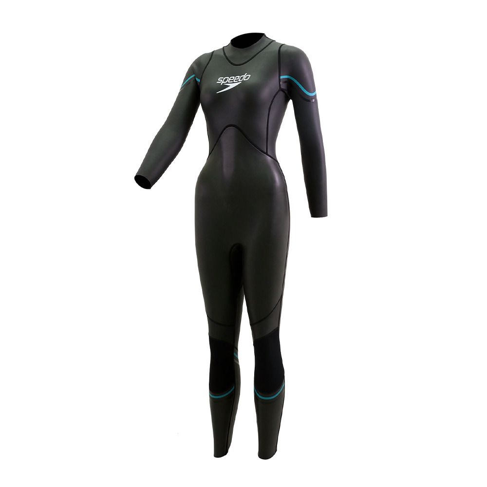 Speedo OPEN WATER BZ - Combinaison intégrale 3/2mm Femme black/blue