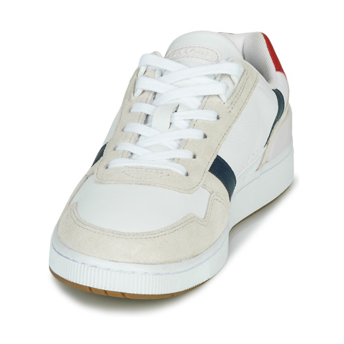 Lacoste - T-CLIP 0120 2 SFA Blanco / Marino / Rojo