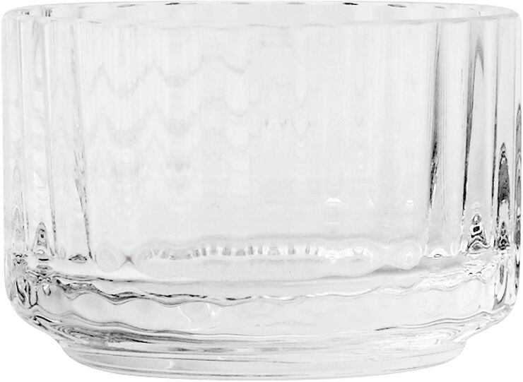 Lyngby Porcelæn Lyngby tealight holder glas klar Klar