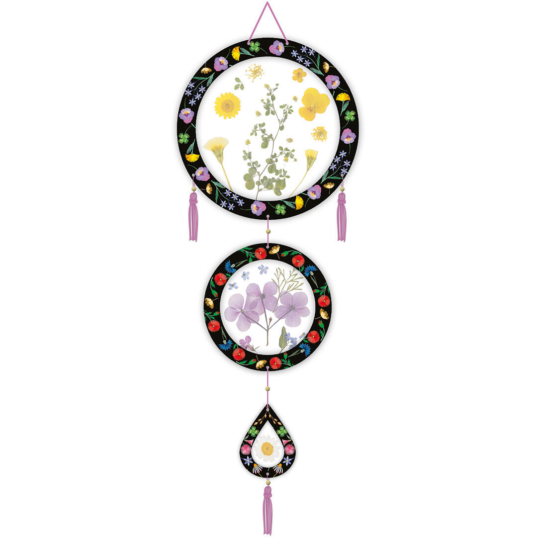 Janod atelier bloemenpers knutselset - 6st