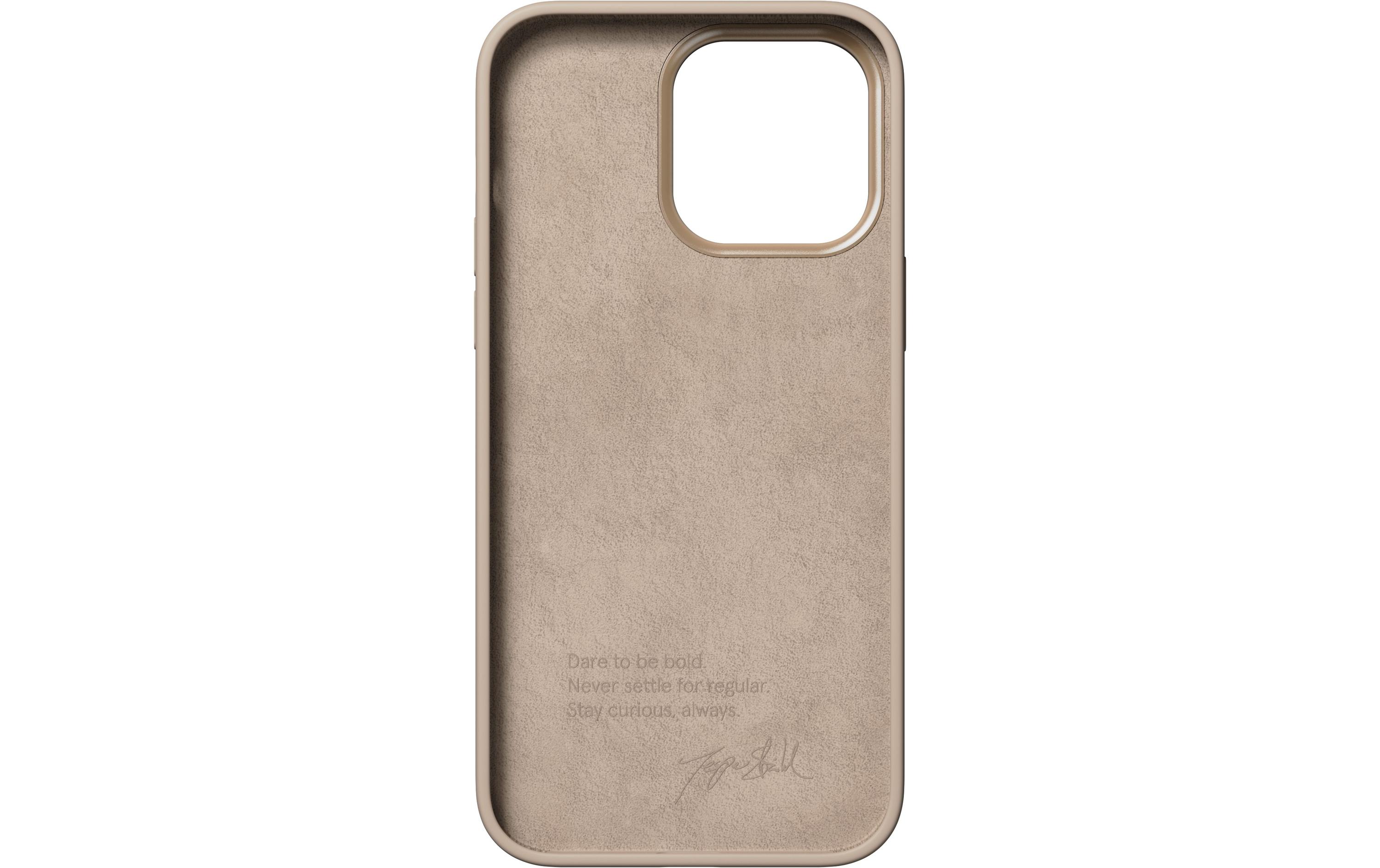 Back Cover Bold Case iPhone 14 Pro Max Leinen BeigeBack-Cover für das Apple iPhone 14 Pro Max