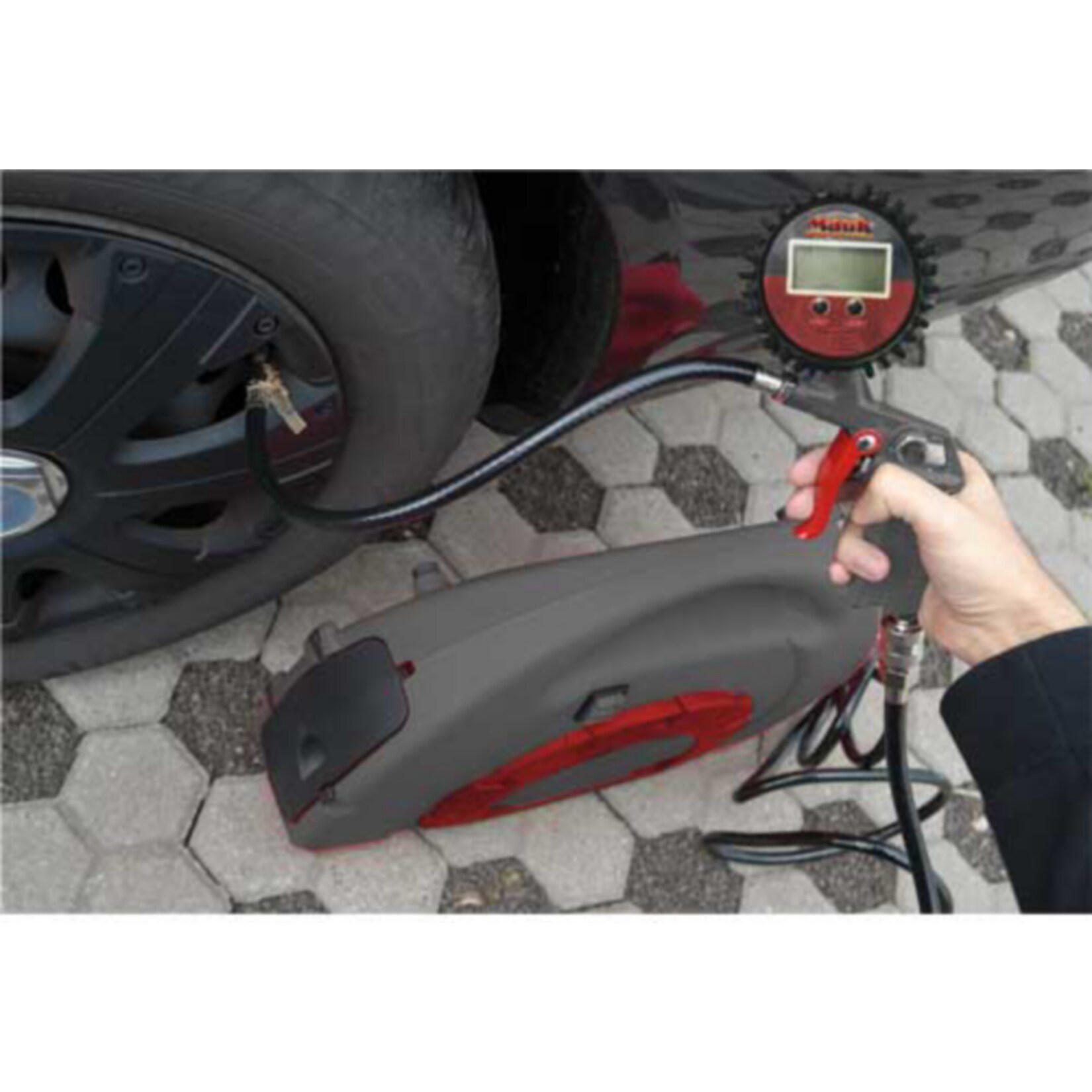 Mauk digitaler Profi - Druckluft Reifenfüller MDR-6