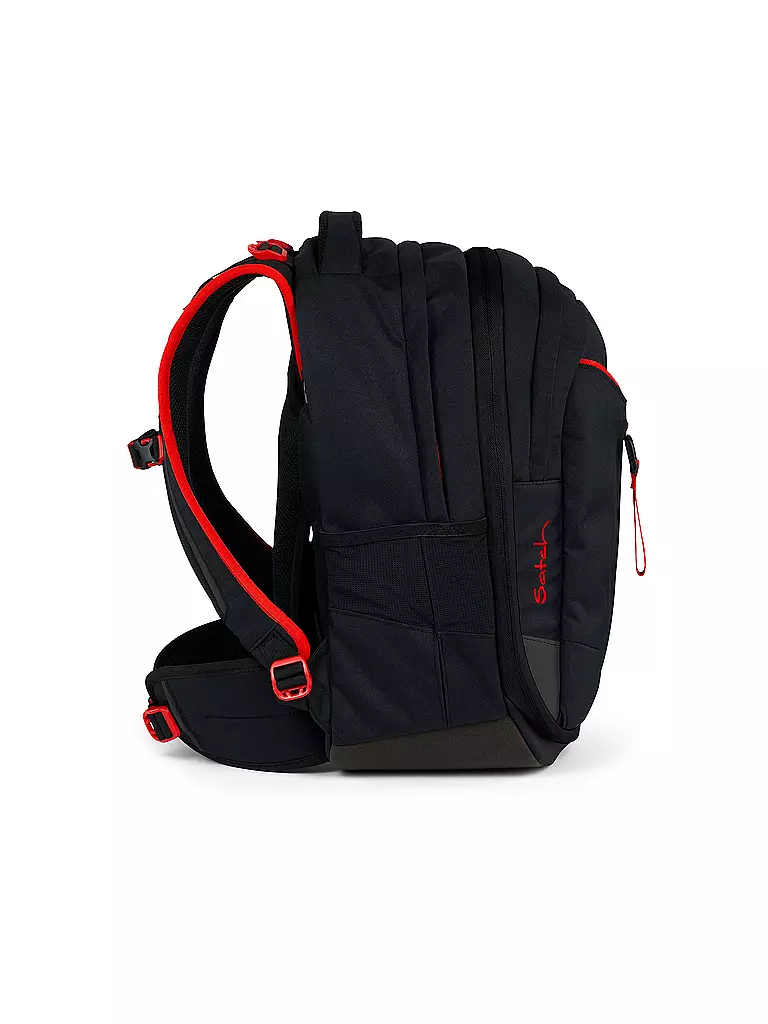 SATCH Schulrucksack Match Fire Phantom schwarz