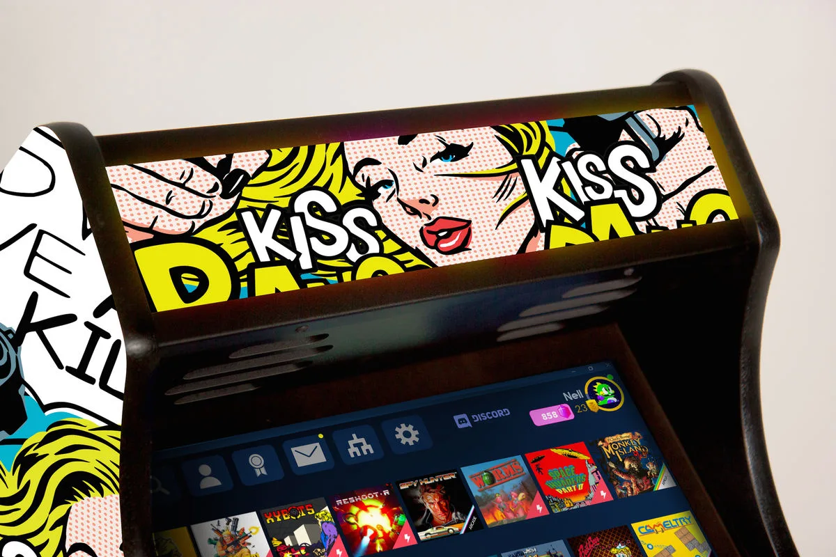 Compact Arcade Expert - Kiss Kiss Bang Bang by Butcher Billy Bornes d'arcade