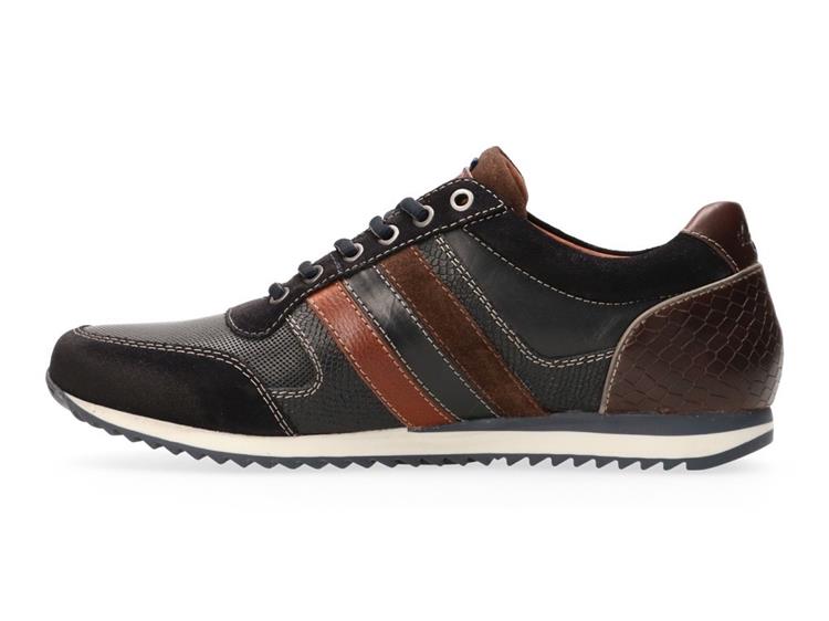 Australian Footwear Camaro leather Blue-Tan-Brown (SIX)
