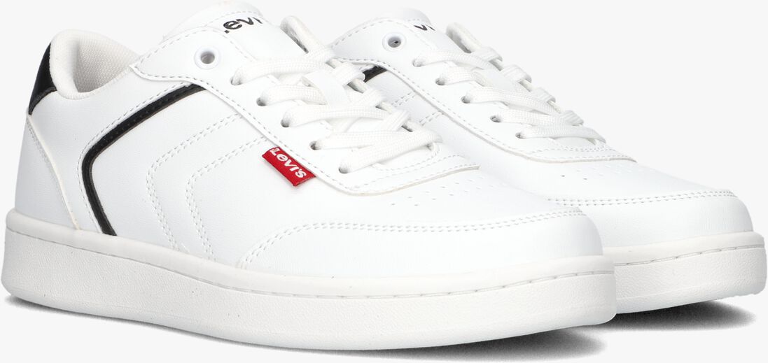 LEVI\\'S witte levi's lage sneakers new boulevard t