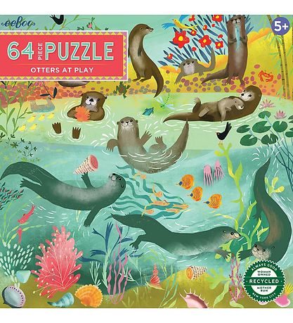 Eeboo Puzzlespiel - 64 Teile - Die Teile