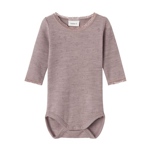 Name It Wang Wool Needle Body, Purple Dove, 80 cm
