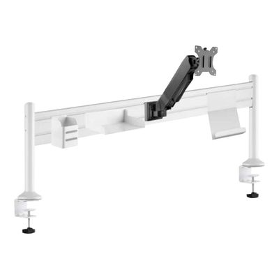 Unilux Ergo Station - Organiseur de bureau ergonomique avec bras support-écran