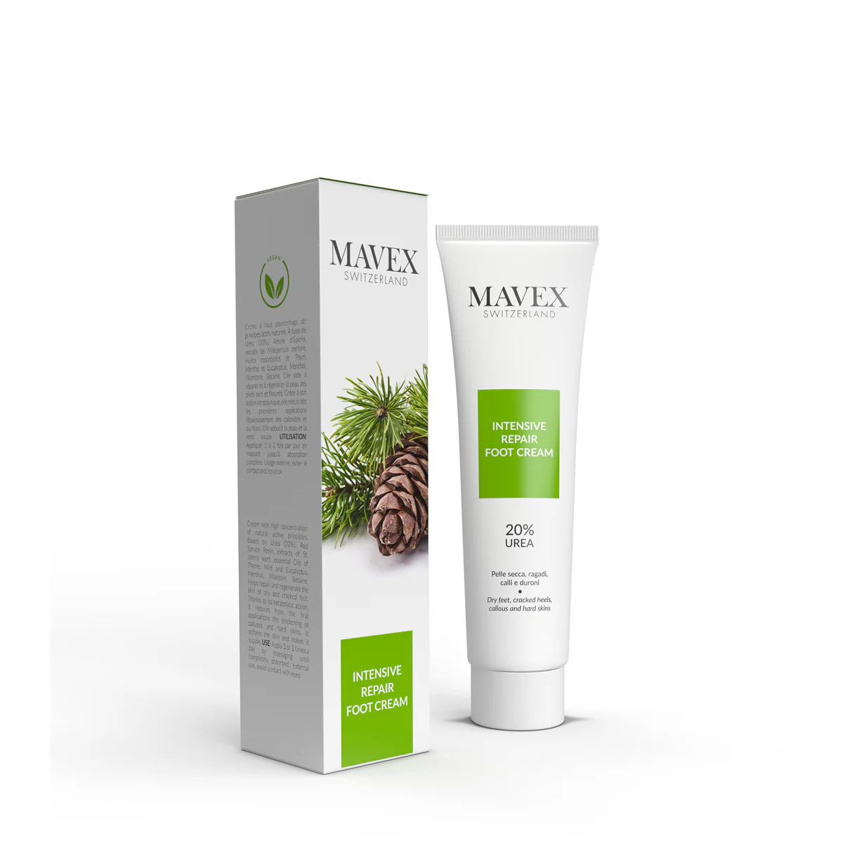 Crème Réparation Intensive Pieds Abîmés 100ml