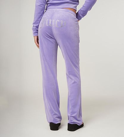 Juicy Couture Velours Hosen - Tina - Dahlia Purple