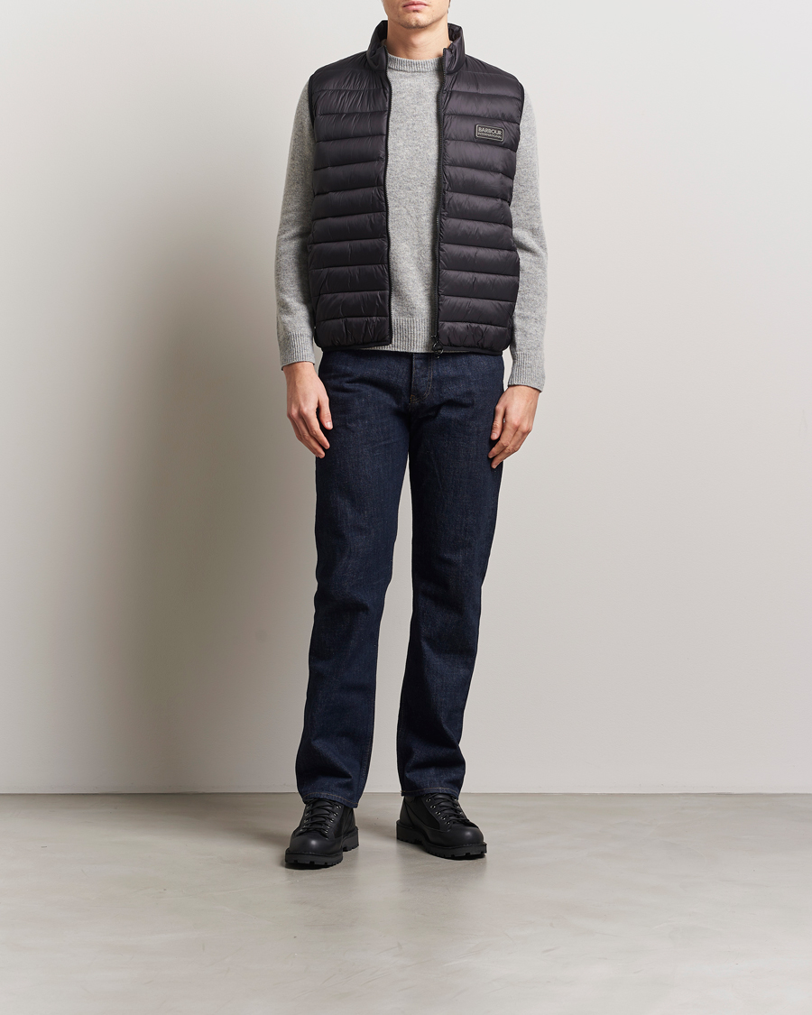 Barbour International Trer Reed Puffer Gilet  Black