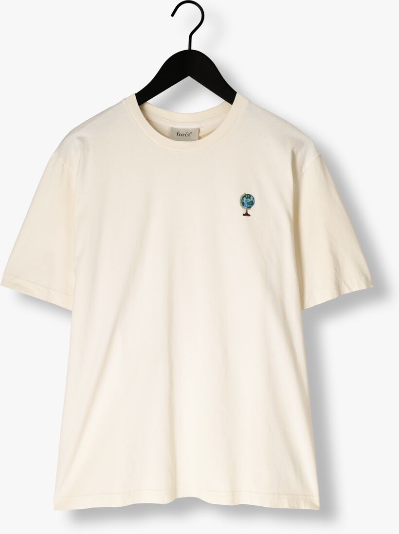 ecru forét t-shirt globus t-shirt