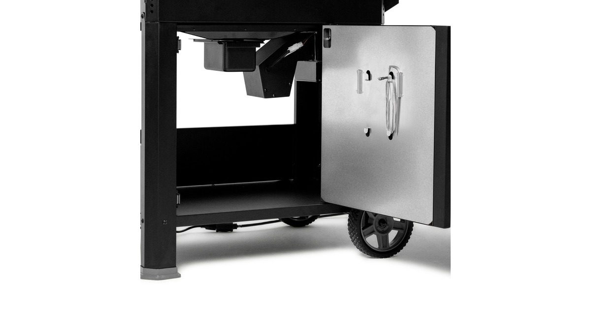 MasterbuiltAutoIgnite Series 545 Digitale houtskoolbarbecue en -rookoven  (Zwart, WiFi-besturing)
