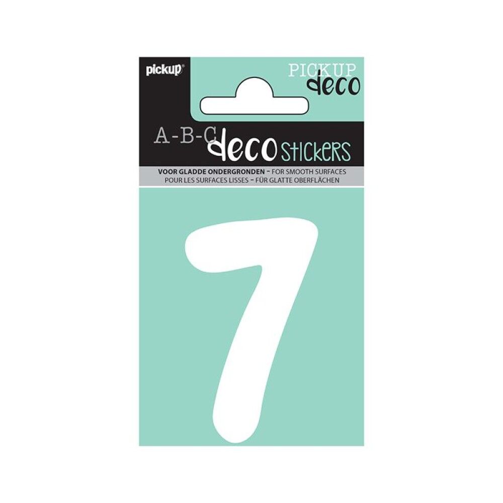 SKILT PICKUP ABC DECO EMMA 70 MM 7 HVIT