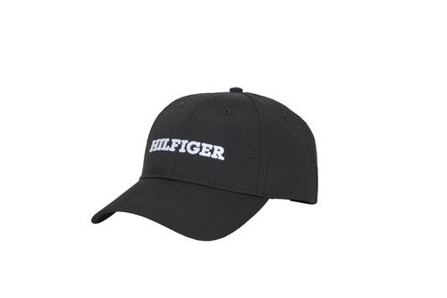 Tommy Hilfiger - TH MONOTYPE CANVAS 6 PANEL CAP - Marine