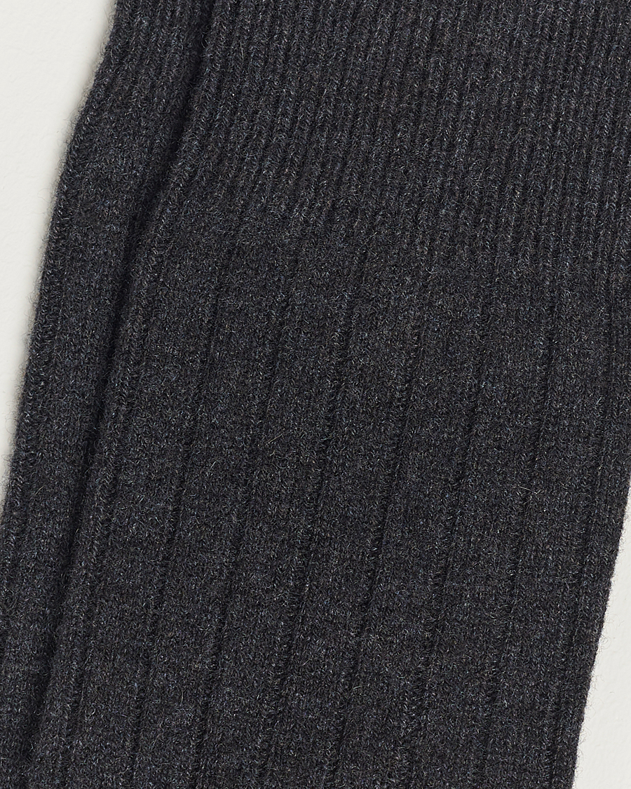 Pantherella Waddington Cashmere Sock Charcoal