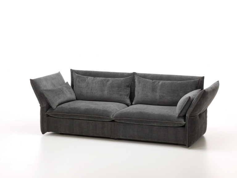 Vitra Mariposa 3-zits bank Iroko limoen