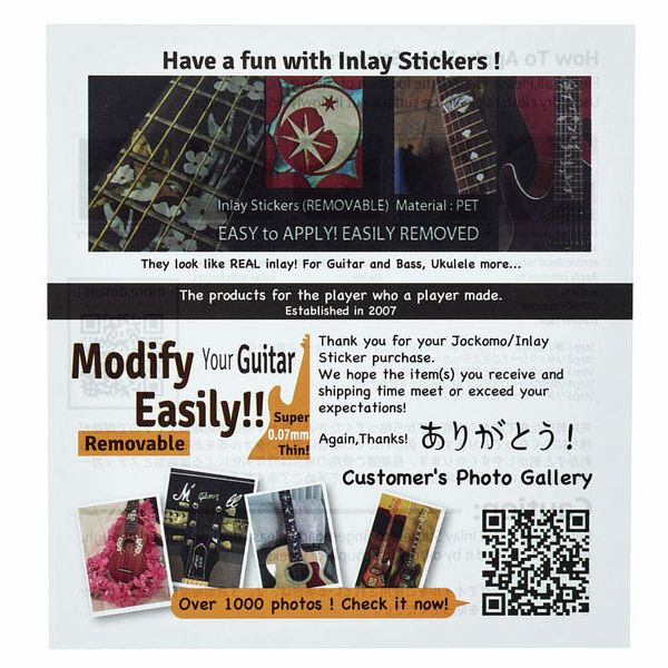 Jockomo Hummingbird Inlay Sticker