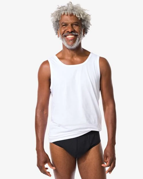 culotte homme anti fuite en coton pour les fuites légères noir