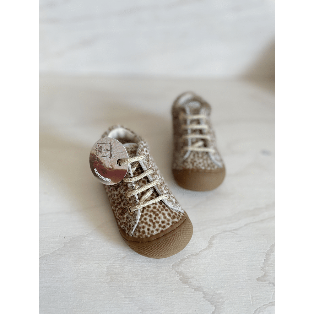 Naturino - PrÃ©stapper - Horse Dotted Milk Brown